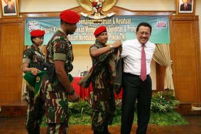 HUT Kopassus Ke- 61, Sinergitas Antara Kopassus Dengan DPD RI