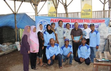 Pengelolaan Bank Sampah Mandiri Dapat Bantuan Jasa Raharja Tasikmalaya