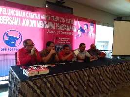 PDI Perjuangan Luncurkan Buku Bersama Jokowi Mengawal Penegakan Hukum