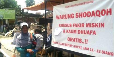 Tovie, Pengusaha Cantik Pendiri Warung Gratis ‘Shodaqoh’ Untuk Dhuafa di Yogya