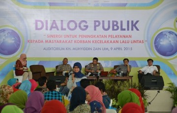 Jasa Raharja Sulsel Gelar Acara Dialog Publik di Universitas Islam Makassar