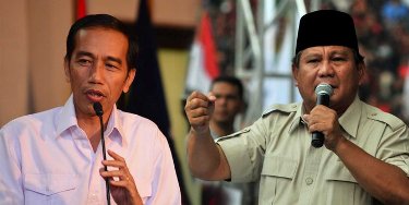 Survei : Elektabilitas Presiden Jokowi Makin Jauh Tinggalkan Prabowo Subianto