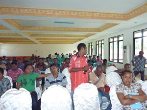 Mesakh Mirin, Anggota DPD Papua : Kegiatan Sosialisasi Pancasila Memperkuat Persatuan dan Kecintaan Pada NKRI