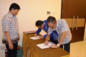 Pucuk Pimpinan Jasa Raharja Cabang Sulawesi Tenggara Diserahterimakan