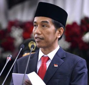 Pita Hitam Jokowi dan Bendera <b>Setengah Tiang</b> di HUT Bhayangkara ke- 69 - jokowi192