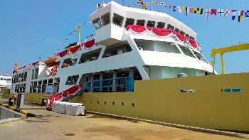 Kapal Angkut Sapi KM Camara Nusantara 1 Kosong, Berlayar Tanpa Muatan