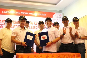 Tingkatkan Sinergi BUMN, PT. Telkom Dukung Pengembangan ICT KI Medan