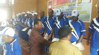 Sulaeman Hamzah Sosialisasi 4 Pilar dan RDP di Pegunungan Bintang- Papua