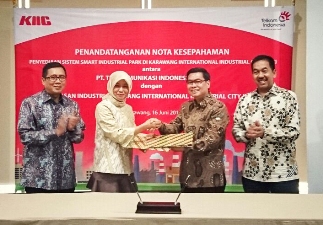 PT. Telkom Dukung Terwujudnya Smart Industrial Park di KIIC (Karawang)