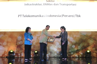 PT. Telkom Tunjukkan Eksistensi dan Meraih Bisnis Indonesia Award 2016