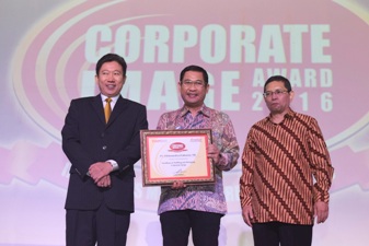 PT. Telkom Meraih Dua Penghargaan Corporate Image Award 2016