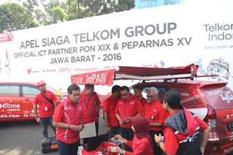 Sebagai Official ICT Partner Telkom Group Siap Sukseskan Penyelenggaraan PON XIX  & Peparnas XV Jawa Barat 2016