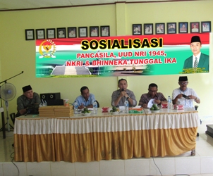 Muhammad Iqbal Sosialisasi 4 Pilar Untuk Mantapkan Nasionalisme Kebangsaan