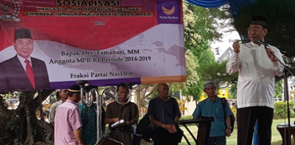 Tamanuri Sosialisasi 4 Pilar Kebangsaan Untuk Mantapkan Nasionalisme