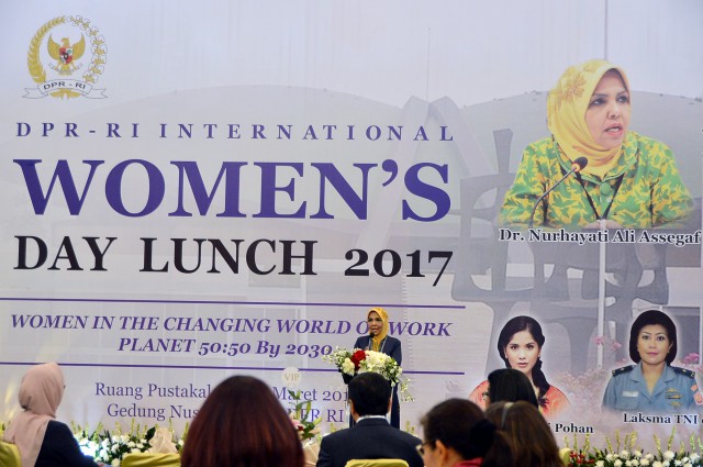 BKSAP DPR RI Memperingati International Women’s Day 2017