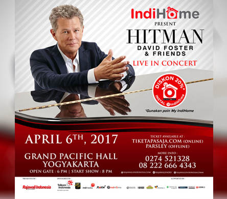 Telkom Hadirkan Musisi Legendaris Melalui IndiHome Hitman David Foster and Friends Live in Concert