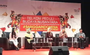 Soft Launching Telkom Peduli Budaya Nusantara, Telkom Gelar Talkshow