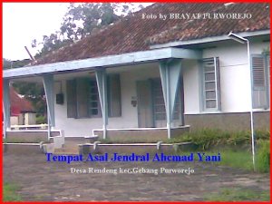 Rumah Milik Jenderal Achmad Yani di Purworejo- Jateng Masih Berdiri Kokoh