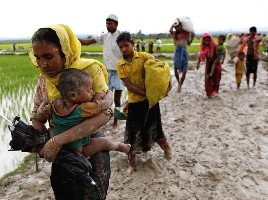 Militer Myanmar Disebut Semakin Gencar Mengusir Warga Muslim Rohingya