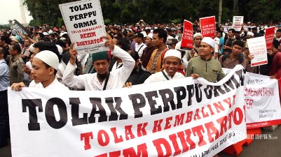 Sah! Perppu Ormas Diputuskan DPR RI dan Resmi Jadi Undang- Undang