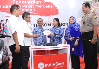 PT. Telkom Umumkan Pemenang Tahap I Undian IndiHome Paket Merdeka