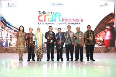 Telkom Craft Indonesia 2018, Lebih dari 400 UKM Binaan BUMN Hadirkan Kreasi Khas Nusantara Gerakkan Ekonomi