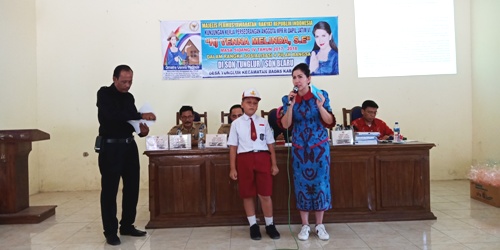 Anggota MPR Venna Melinda Bangga Murid SD Faham 4 Pilar Kebangsaan