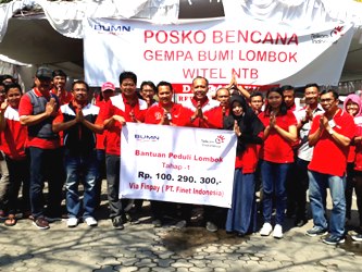 Gempa Lombok, Telkom Pantau Infrastruktur Telkom Tetap Berfungsi