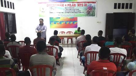 Carles Simaremare Sosialisasi 4 Pilar Guna Mantapkan Nilai- Nilai Kebangsaan