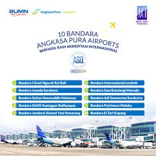 10 Bandara Angkasa Pura 1 Raih Akreditasi Pelayanan Bandara Dunia