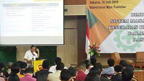Ketua LPJK DKI Jakarta Jadi Keynote Speaker Bimbingan Teknis Keselamatan dan Kesehatan Kerja